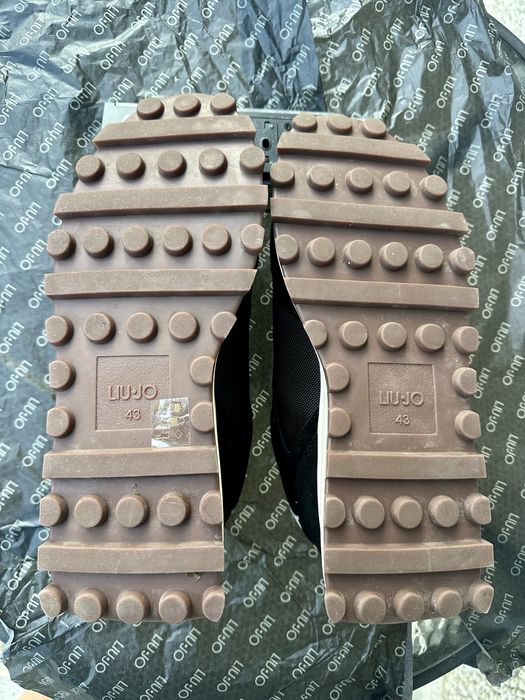 Liu Jo RUNNING 02, Оригинални мъжки сникърси, размер 43, черни