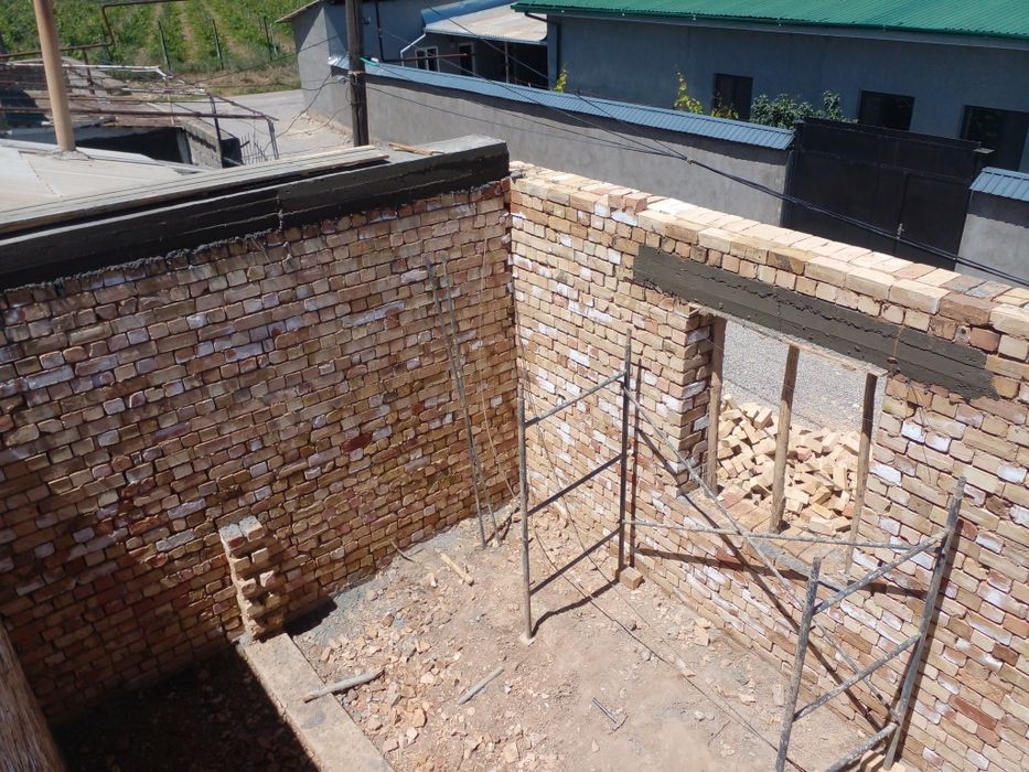 Бетон куямиз уй курамиз гишт шлакоблок терамиз том йопамиз штукатурка