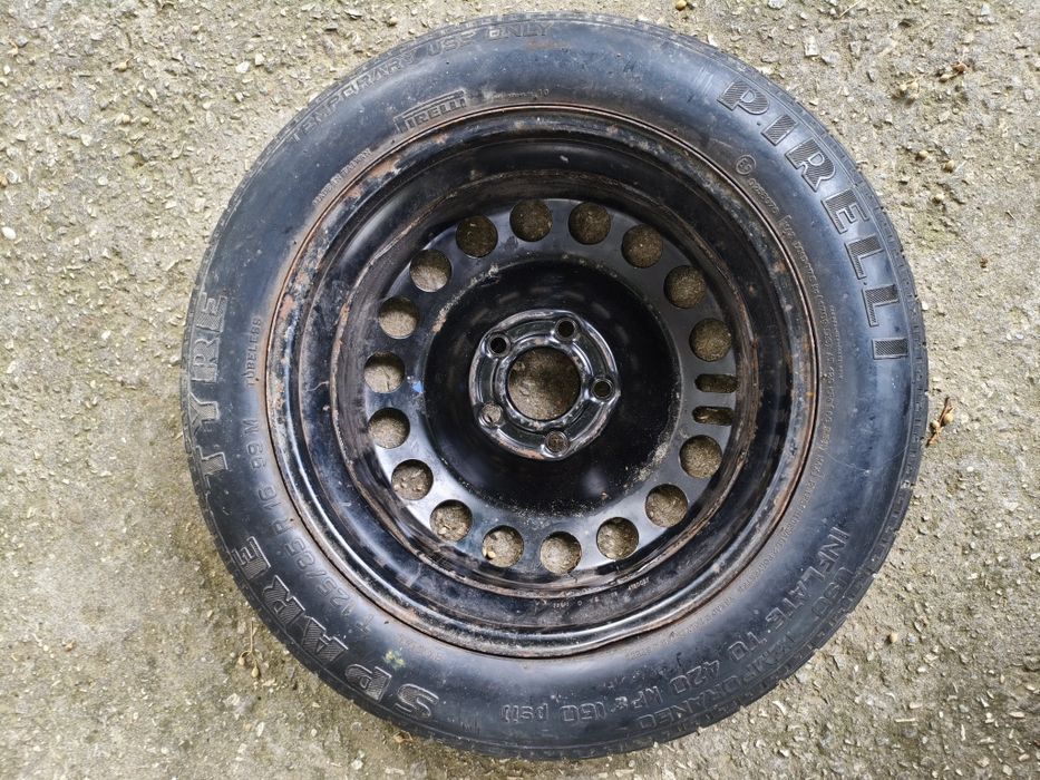 Резервна гума (патерица) 16" 5х110 (ползвана е за Opel Zafira B)