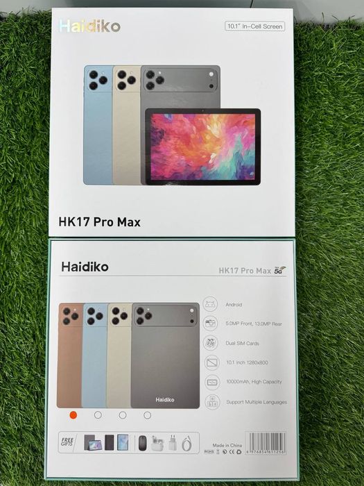 Haidiko HK16 ProMax, Haidiko HK17 ProMax, HK17 AirMax planshet, 16/1TB