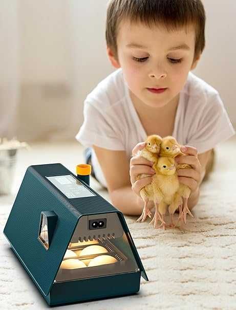 Напълно автоматичен инкубатор за кокошки, 10 яйца от Aissom