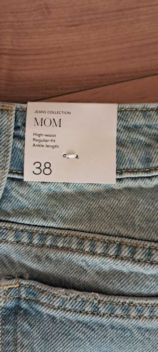 Дамски дънки Mango 100% памук