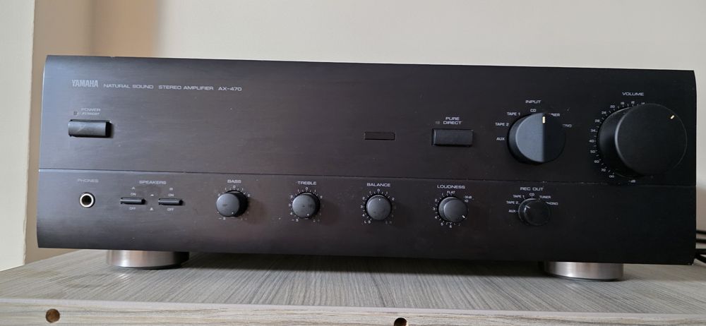Тонколони TAGA с усилвател YAMAHA  и  RADIOTEHNIKA S-30  с усилв. JVC