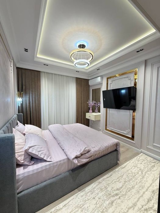 3-комнатная квартира ЖК Milano 109 м² Яккасарай евроремонт мебель тех