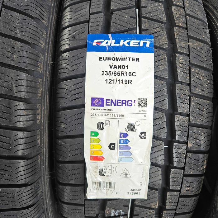 4 Нови зимни бусови гуми 235/65R16C Falken EuroWinter VAN01 121/119R