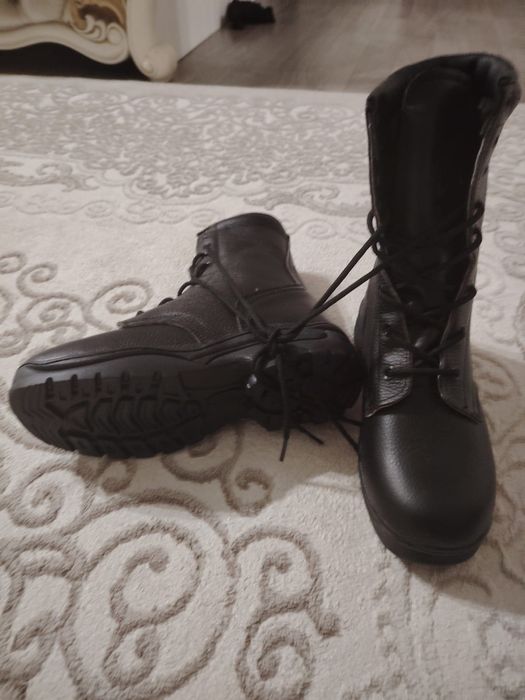 Сапоги берцы зимние