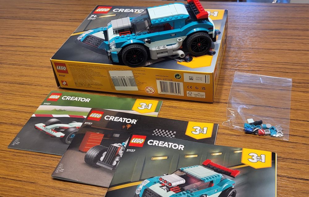 Lego Creator 31127 кола (3в1)