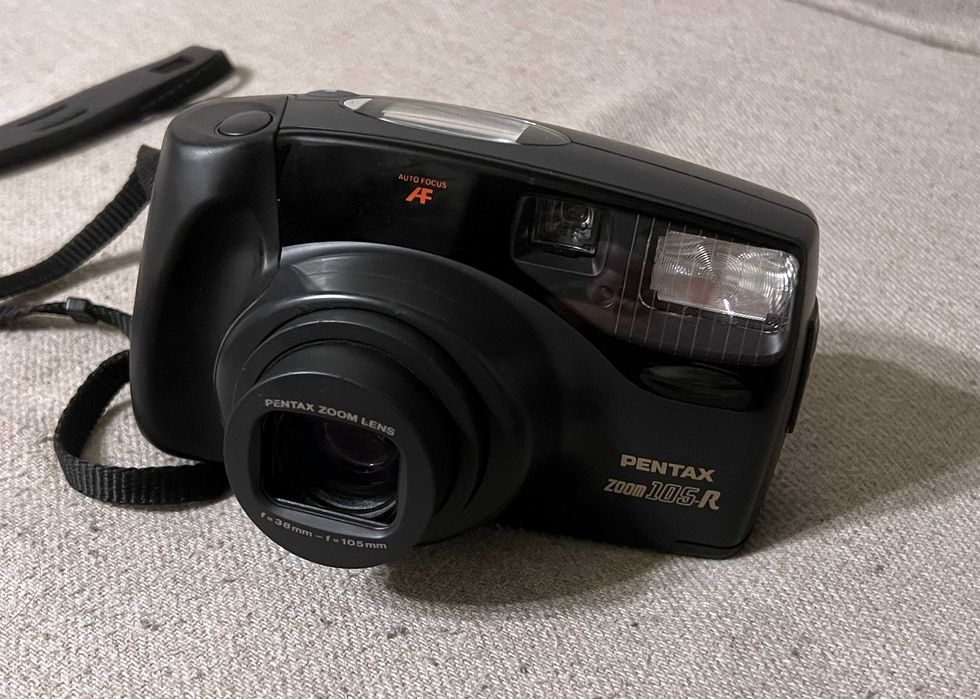 Aparat foto analog Pentax Zoom 105-R autofocus functional