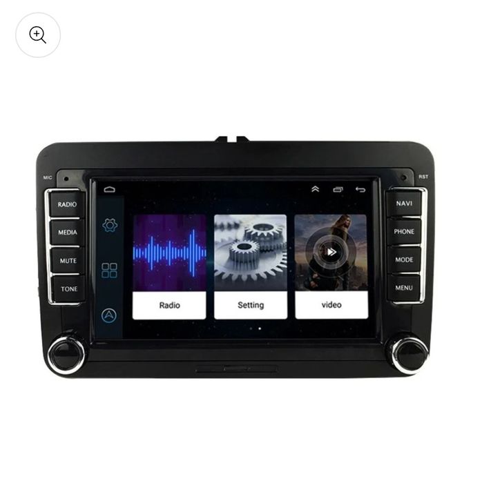 • Мултимедия - навигация Android за автомобил с копчета 4GB RAM за VW