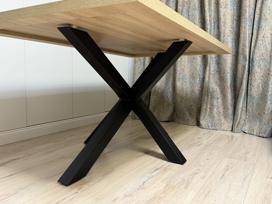 Vand masa dinning maro din mdf si metal 100x160 cm ARGO KAVE HOME