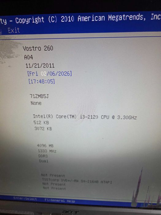 KIT placa de baza PC - DELL - cu procesor I3 - 2120 - si 8 Gb ram