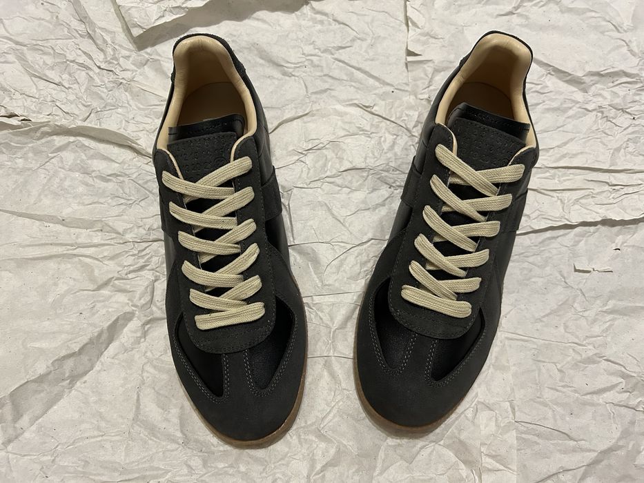 Adidasi Masion Margiela Gats Trainers Grey
