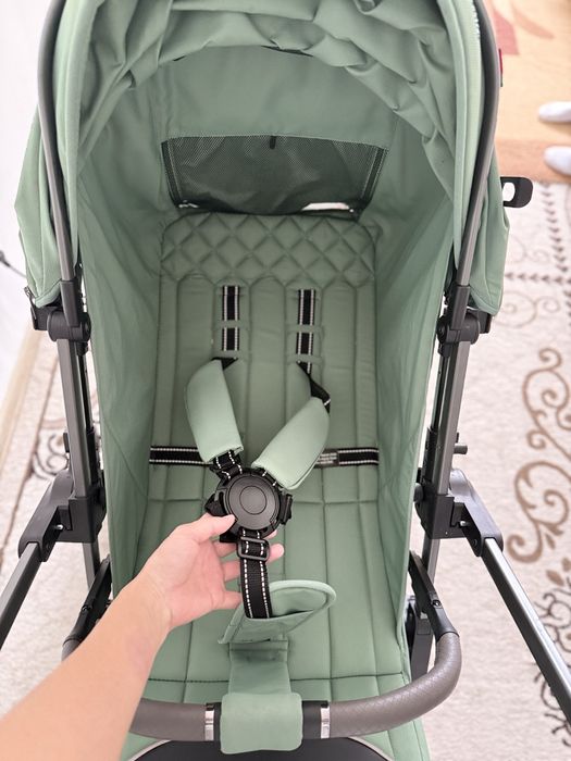 Коляска прогулочная Kidilo 6521B Green, зеленый
