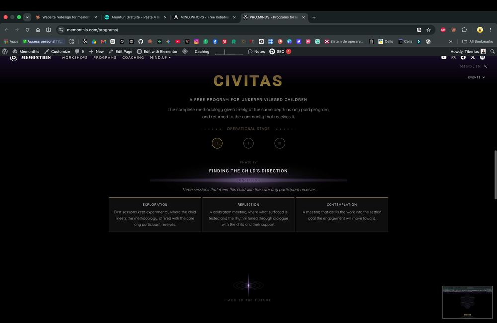 Website de la zero — design unic, bază de date, identitate vizuală completă