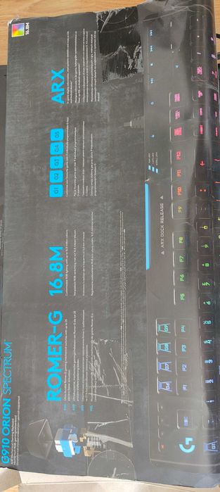 2 геймърски клавиатури Logitech G910 Orion Spectrum RGB зони