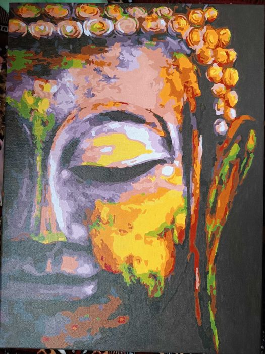 Vând tablou pictat manual