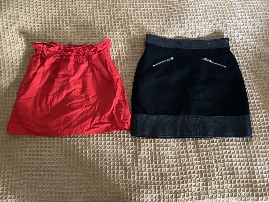 пола ZARA, кожа и велур,