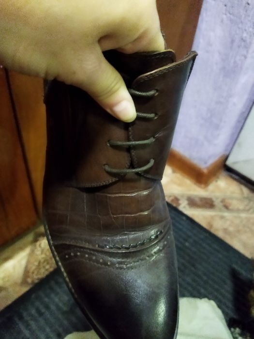 Продам туфли кожанные.