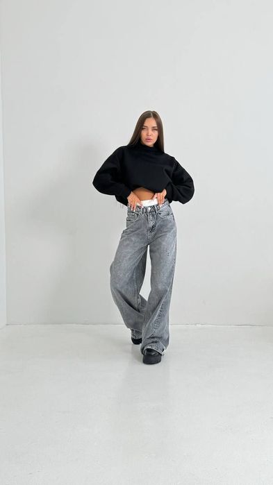 Брюки новые с имитацией нижнего белья