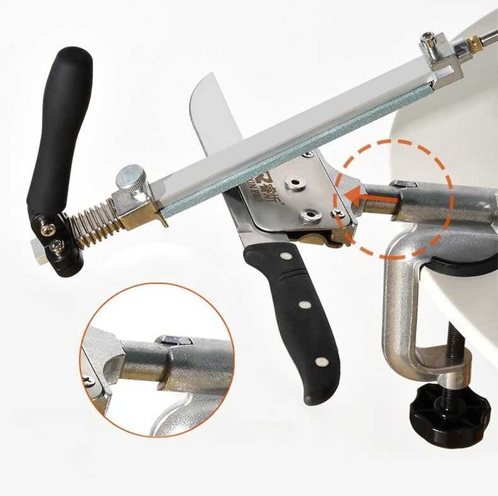 Професионално точило за ножове с фиксиран ъгъл на заточване, 20204238