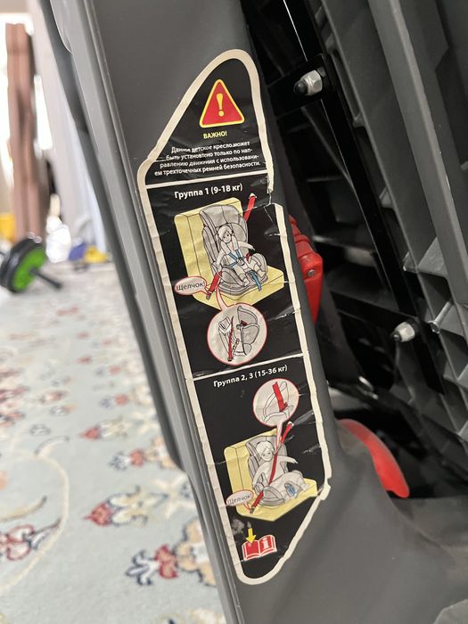 Продам автокресло в машину