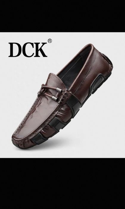 Кожаные макасины DCK