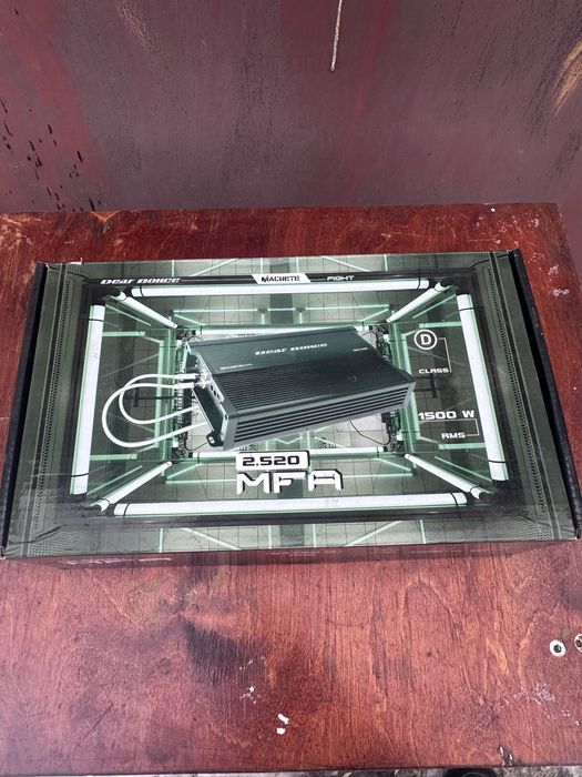 Продам усилители и саб