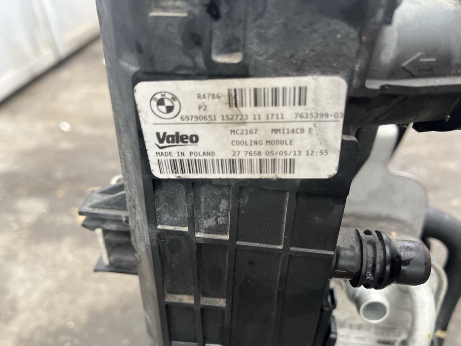 Перка и радиатори бмв 3 ф30/31 335и ( perka radiatori bmw f30 335i 306