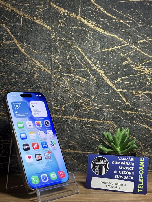 Iphonw 16 Pro/128GB/Garantie 2 ani Centrul de Telefoane/rate
