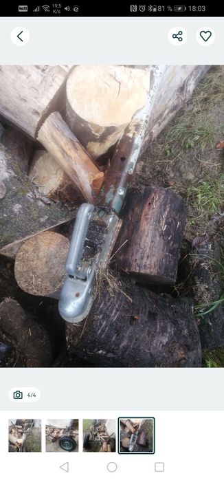 Ansamblu cu 2 roți de ARO, Cuplă pt remorcare auto sau ATV