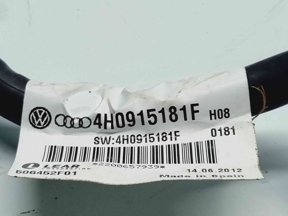Borna baterie (-) Audi A8 D4 (4H2, 4H8, 4HC, 4HL) [Fabr 2009-2018] 4H