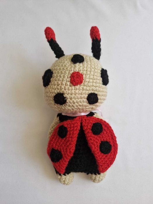 Jucarie crosetata handmade "Buburuza"