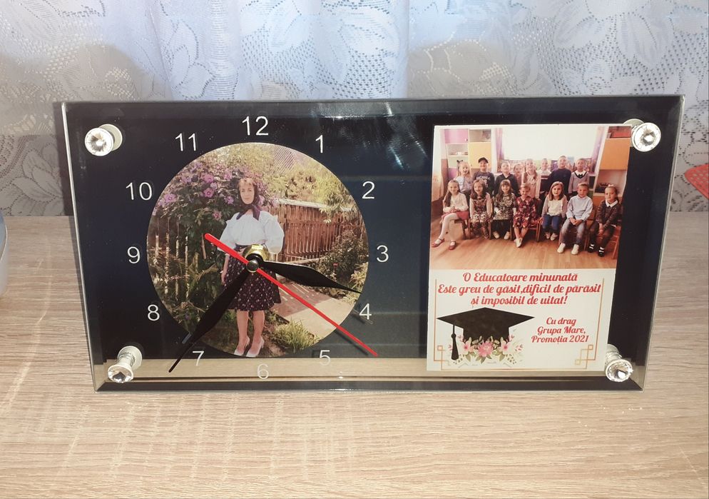 Cadou personalizat: cana, piatra, canvas, ceas, toca