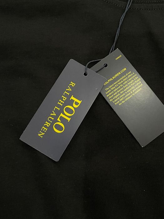 Tricou Polo Ralph Lauren negru – logo roșu – nou cu etichetă