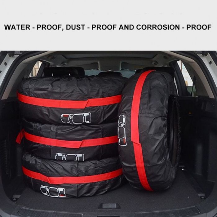 4 броя Универсални Калъфи за Резервни Гуми  13" 18” цола