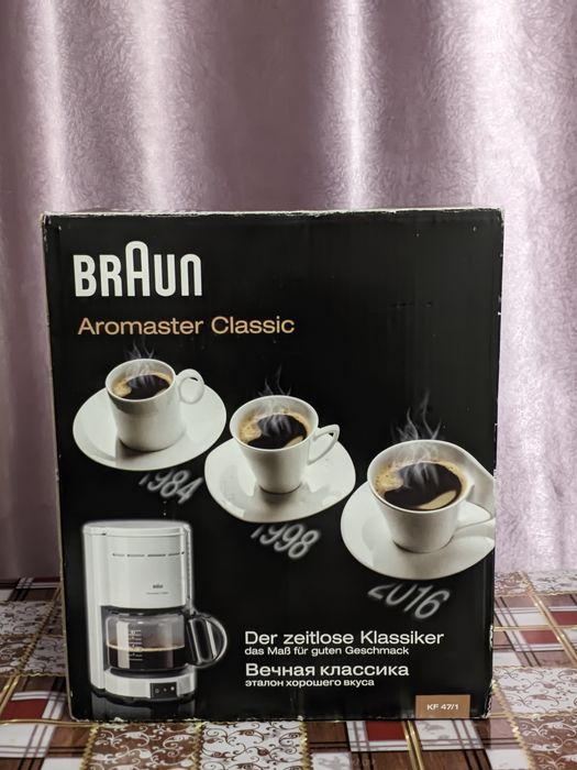 кофеварка Braun ,новая