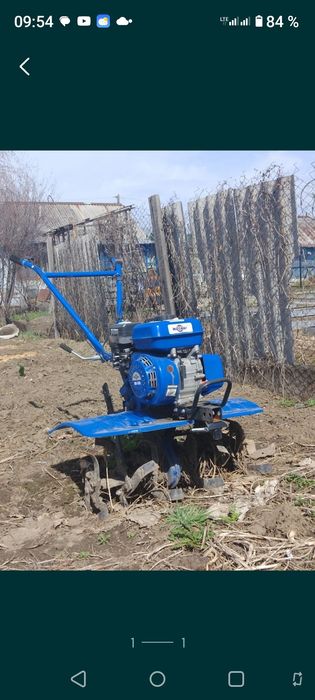 Вспашка культиватором огородов