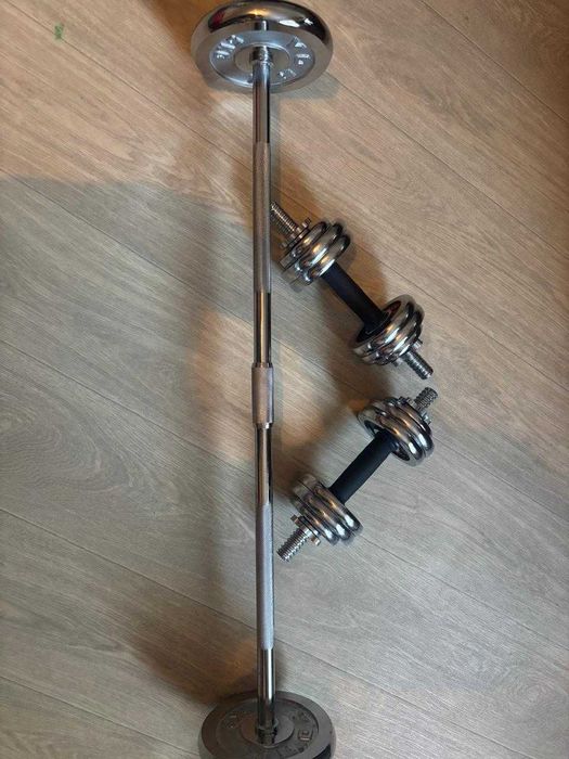 Продам гантели и штангу! Дёшево!