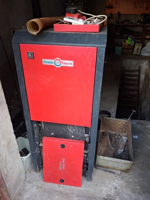 Green Therm long time version 30kw пелетен котел,пълен комплект с бунк