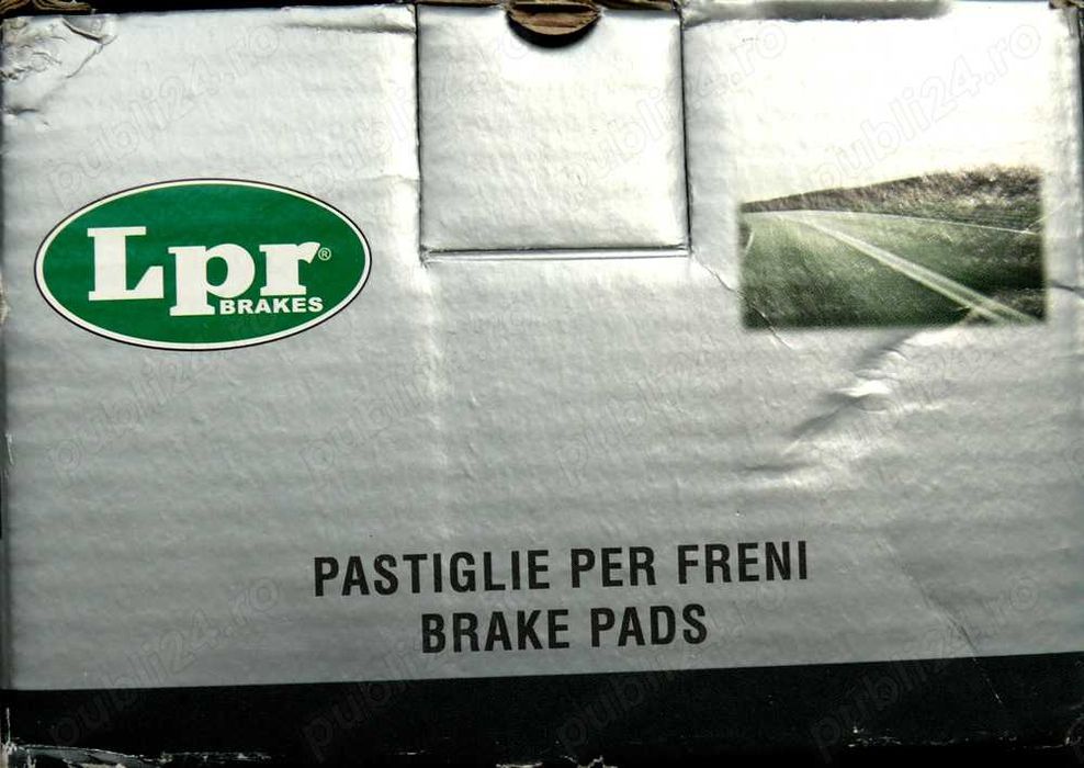Placute de frina noi marca ,,LPR,, (ITALIA) pentru Dacia Logan 1