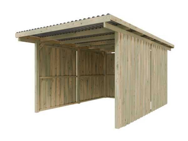Structura carport 5x3m
