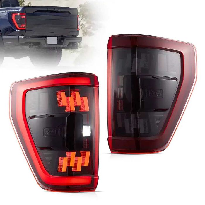 Комплект LED стопове с жълти мигачи за Ford F150 2021 - 2024