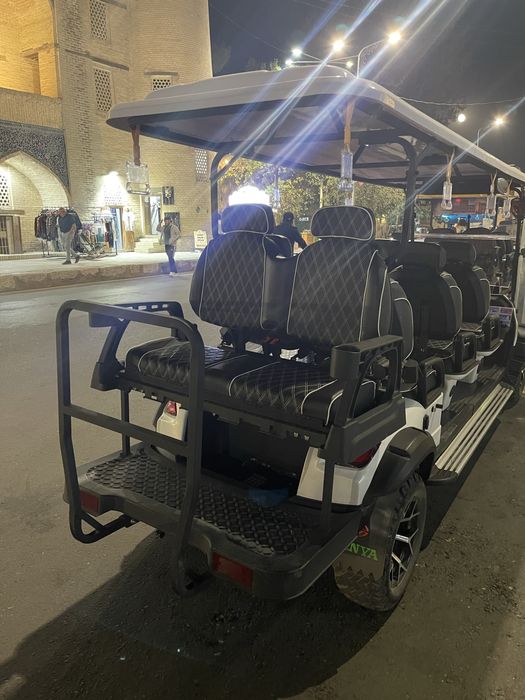 Golf cart 8 kishilik sotiladi