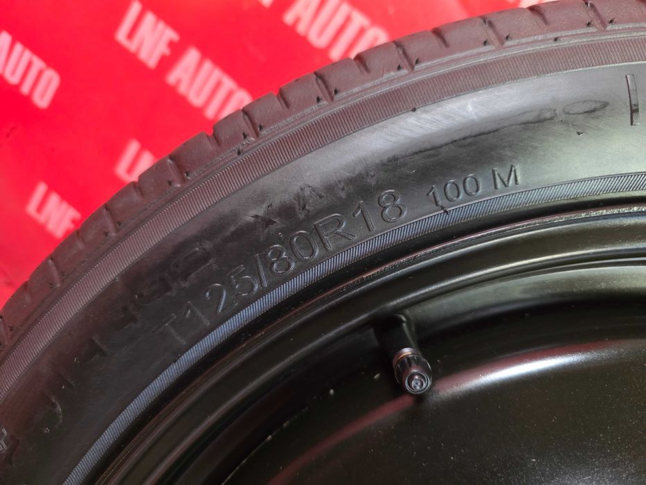 Roata Rezerva SLIM 5x108 18'' OE VOLVO XC40 XC60 XC90 V90 S90 NOUA