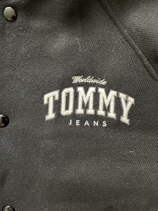 TOMMY HILFIGER bombers / мъжки вълнен зимен бомбър/яке L/XL