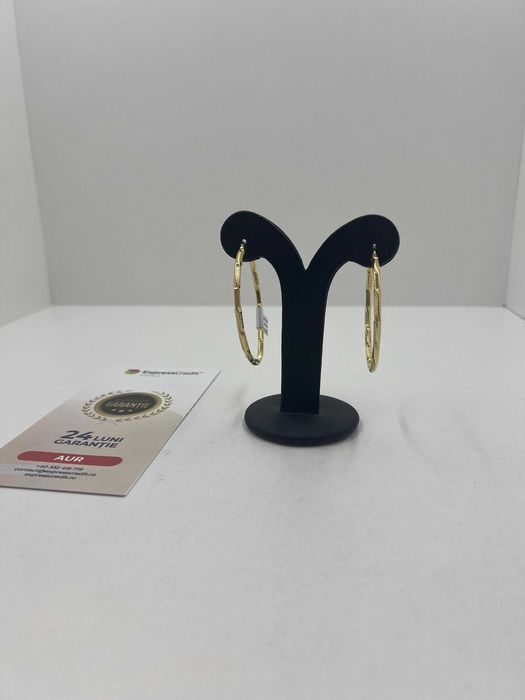 Cercei Aur 18k 4.61g (Iulius Mall)(B-40611) Garantie 2 ani!