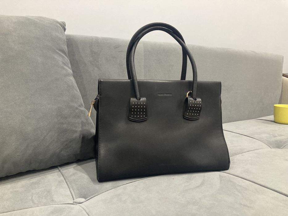 Сумка натуральная кожа Paola Zamboni Италия