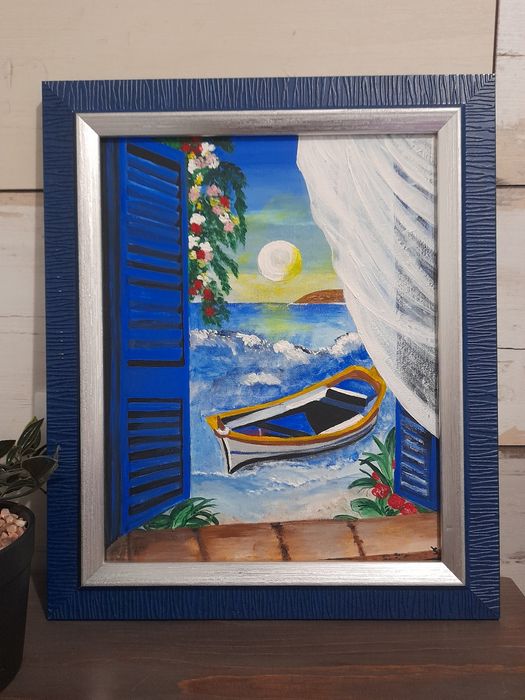 Картина с маслени бои върху платно