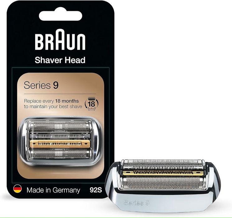 Braun 92S — это сменный комплект сетка и режущий блок для электробритв