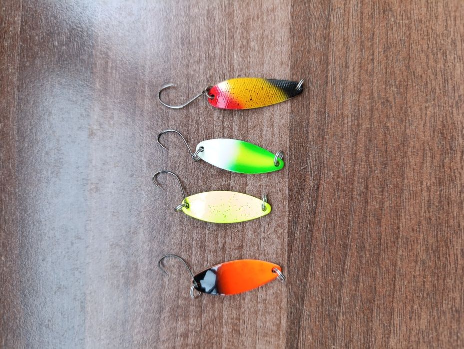 Блесни за риболов на кефал пъстърва